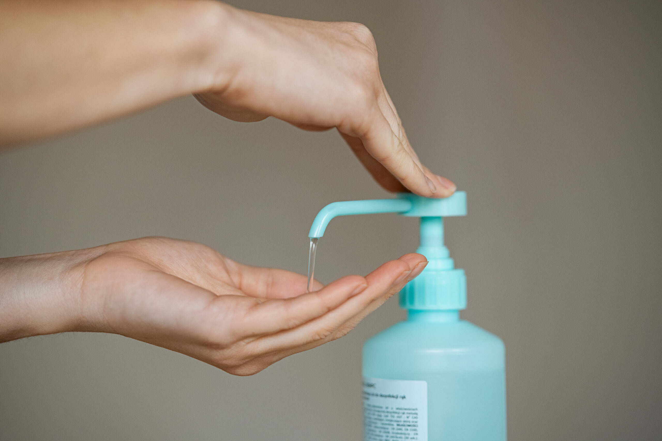 Sanitizer gel for hand hygiene